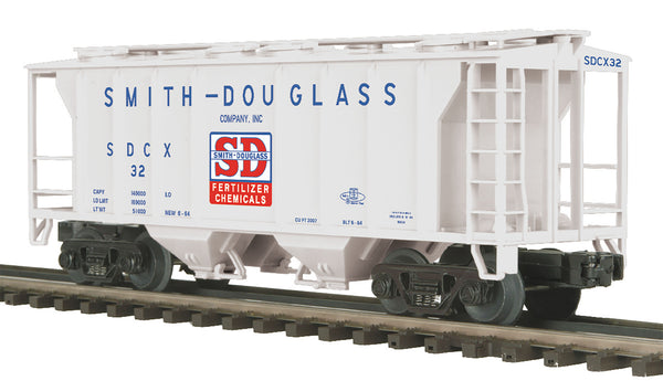 MTH Premier 20-97369 Smith-Douglas Company Ps-2 Hopper Car 36. O SCALE NEW