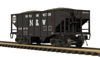 MTH Premier 20-97393 Norfolk & Western N&W 2-Bay Fish Belly Hopper Car O SCALE NEW