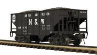 MTH Premier 20-97393 Norfolk & Western N&W 2-Bay Fish Belly Hopper Car #96207 O Scale NEW