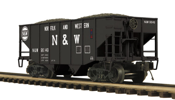 MTH Premier 20-97393 Norfolk & Western N&W 2-Bay Fish Belly Hopper Car #96207 O Scale NEW