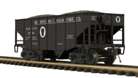 MTH Premier 20-97395 Keystone Coal & Coke 2-Bay Fish Belly Hopper Car . Road Number: 1581 O SCALE NEW