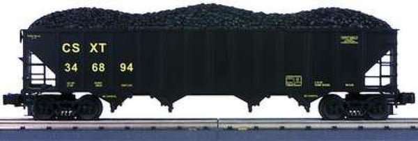 MTH Premier 20-97407 CSX 4-Bay Hopper Car O SCALE Like New