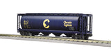 MTH 20-97420 Premier 100 Ton Hopper Car Chessie O SCALE Used Excellent