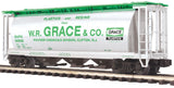MTH Premier 20-97462 W.R. Grace 3-Bay Cylindrical Hopper Car O SCALE Like New