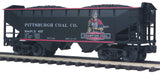 MTH Premier 20-97517 Pittsburgh/Champion Coal Co. 2-Bay Offset Hopper Car O SCALE. NEW
