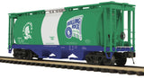 MTH Premier 20-97683 AB Rolling Rock Beer 3-Bay Cylindrical Hopper Car O SCALE NEW