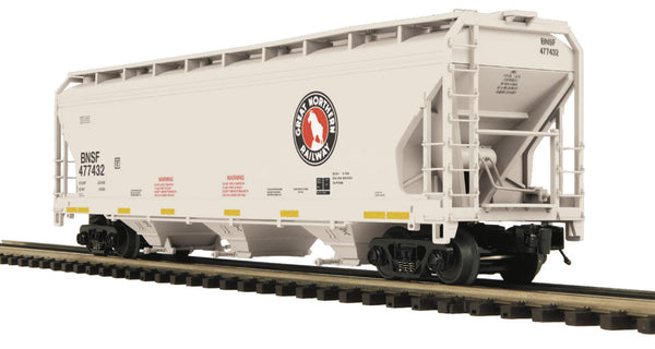 MTH Premier 20-97798 BNSF 3-Bay Centerflow Hopper . O SCALE NEW