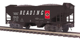 MTH Premier 20-97906 Reading O Scale Premier 2-Bay Offset Hopper Car Road #86215 #86218 NEW