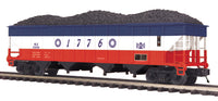 MTH Premier 20-97909 Bessemer & Lake Erie 4-Bay Hopper Car w/Coal Load #1776. O SCALE Used Excellent