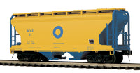 MTH Premier 20-97954 Blue Circle Cement 2-Bay Centerflow Hopper Car #2 O Scale NEW