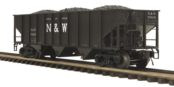 MTH Premier 20-97965 Norfolk & Western N&W 70-ton 3-Bay Hopper Car #76838 O SCALE NEW