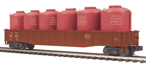 MTH Premier 20-98048 New York Central NYC Gondola w / 5 Cement Containers #501220