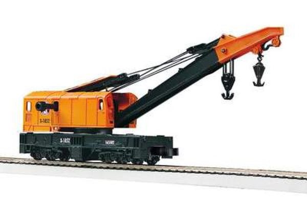 MTH 20-98224, 20-98222 Great Northern GN Crane Tender and Crane Car (Set of 2) O Scale Like New