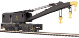 MTH 20-98295, 20-98299 Baltimore & Ohio Crane Car and Crane Tender (Set of 2) O Scale Used Excellent
