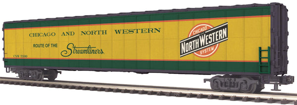 MTH Premier 20-98346 Chicago & North Western 75' AutoTrain Auto Carrier O SCALE. limited NEW