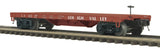 MTH Premier 20-98652 Lehigh Valley 50-Ton 41' Wood Flat Car O SCALE Like New