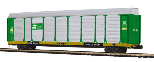 MTH Premier 20-98702 Burlington Northern Corrugated Auto Carrier O SCALE NEW