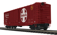 MTH Premier 20-99319 Santa Fe 50 Ps-1 Double Door Box Car #18529. O SCALE NEW