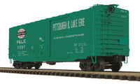 MTH Premier 20-99378 Pittsburgh & Lake Erie P&LE 50 Ps-1 Box Car w/Youngstown Standard Door #7485 O Scale  NEW