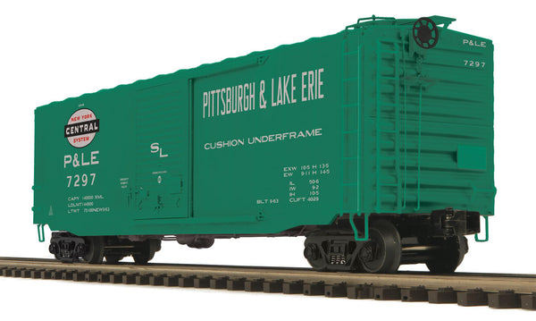 MTH Premier 20-99378 Pittsburgh & Lake Erie P&LE 50 Ps-1 Box Car w/Youngstown Standard Door #7485 O Scale  NEW