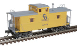 Atlas 20006754 C&O Cupola Caboose TRAINMAN Yellow/Blue HO Scale Like New