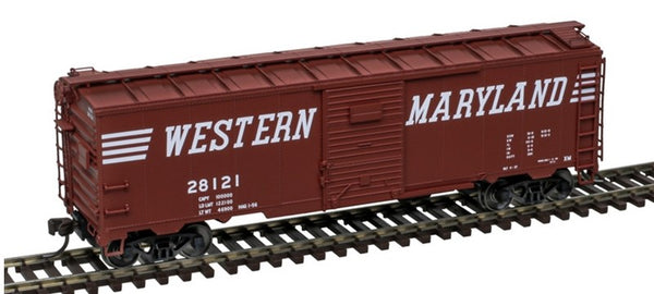 Atlas 20007777 WESTERN MARYLAND WM 1932 ARA BOX CAR MASTER #28121 HO S