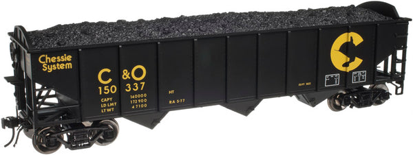 Atlas 2001809-1 Chessie System 70-Ton 3-Bay Open Hopper O Scale Like New