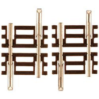 Atlas ATL2008 Code 55 Track 3/4" Straight (6 pieces) w/ Brown ties, Nickel Silver Rails N SCALE NEW