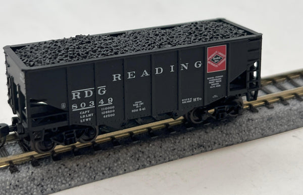 Atlas Model Railroad 41284 Reading Hopper N SCALE Like New