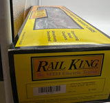 MTH Railking 30-7639 Auto Transportation Flat Car w/1968 GTO Color- Red O SCALE Like New