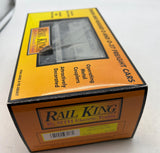 MTH Railking 30-7518 Baltimore & Ohio Ore Car w/coal load - B&O Gray body with blue lettering O SCALE Used Excellent