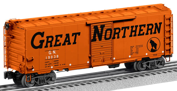 Lionel 2026150 Great Northern GN "Flat Spot" Freightsounds Boxcar #19038