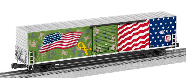 Lionel 2026340 KANSAS CITY SOUTHERN KCS LED 60' FLAG BOXCAR O SCALE Like New