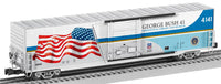 Lionel 2026370 Union Pacific UP George Bush LED 60' Flag Boxcar 4141
