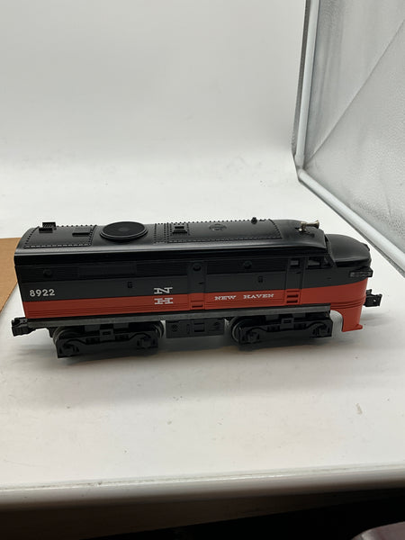 Lionel 6-18922 18923 New Haven black and orange Alco AA diesel units O SCALE Like New