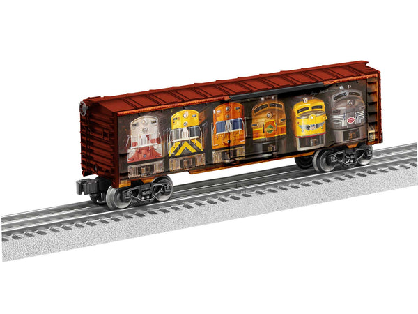 Lionel 2038110 Angela Trotta Well Stocked Shelves MUSA Boxcar - Middle Shelf O SCALE NEW