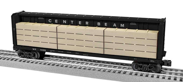 Lionel 2043084 WESTERN PACIFIC WP CENTERBEAM FLATCAR #1428 O SCALE NEW