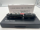 MODEL POWER 7571 PENNSYLVANIA RAILROAD PRR USRA 2-8-2 STEAM LOCOMOTIVE N SCALE Like New