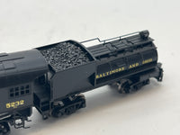 MODEL POWER 7471 BALTIMORE & OHIO B&O USRA 4-6-2 PACIFIC STEAM LOCOMOTIVE N SCALE Like New