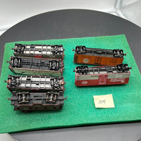 HO Scale Bargain Car Pack 104:  Set of 6 New York Central Freight car pack HO SCALE USED
