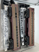 K-Line k-4580b Pennsylvania Railroad PRR Fleet of Modernism Sreamliners Coach & Pullman O SCALE Like New