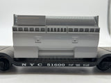 Lionel 6-51600 NYC Depressed-Center Flatcar With Generator Stator Load O SCALE Used Excellent