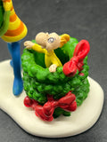 Dept 56 #4032212 The Grinch "Who is in the wreath" Rare limited Like New
