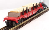Lionel 6-19484 Lionel Lines O27 Flat Car w/ Wood Planks #6264 O SCALE Like New