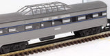 MTH 30-6022 NEW YORK CENTRAL Streamlined Vista Dome Car RailKing #10590 O Scale Like New