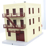 MTH Railking 30-90018 Jahn's Ice Cream 3-Story City Building w/Fire Escape O SCALE Like New