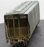 Atlas 6380-3 PS 4427 low side covered hopper O SCALE WEATHERED AS IS Like New