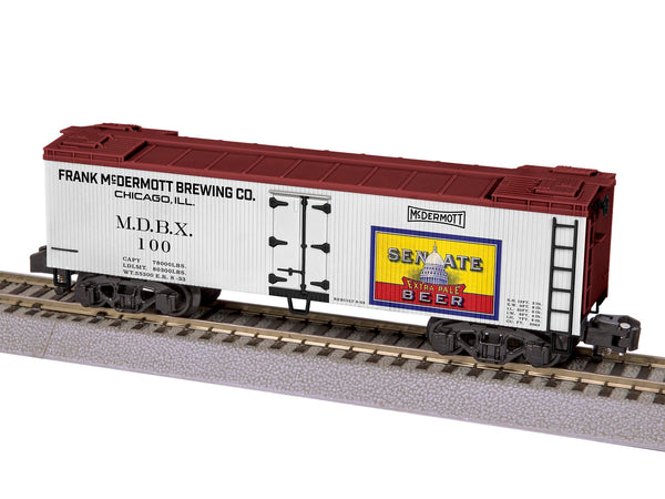 Lionel 2119120 Senate Beer Woodsided Reefer S-Scale