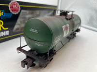 Weaver U1334LD Sinclair Oils 9132 40' Tank Car 3 RL O SCALE WEATHERED AS IS Like New