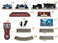 Lionel 2123070 THE POLAR EXPRESS FREIGHT LIONCHIEF SET O SCALE NEW